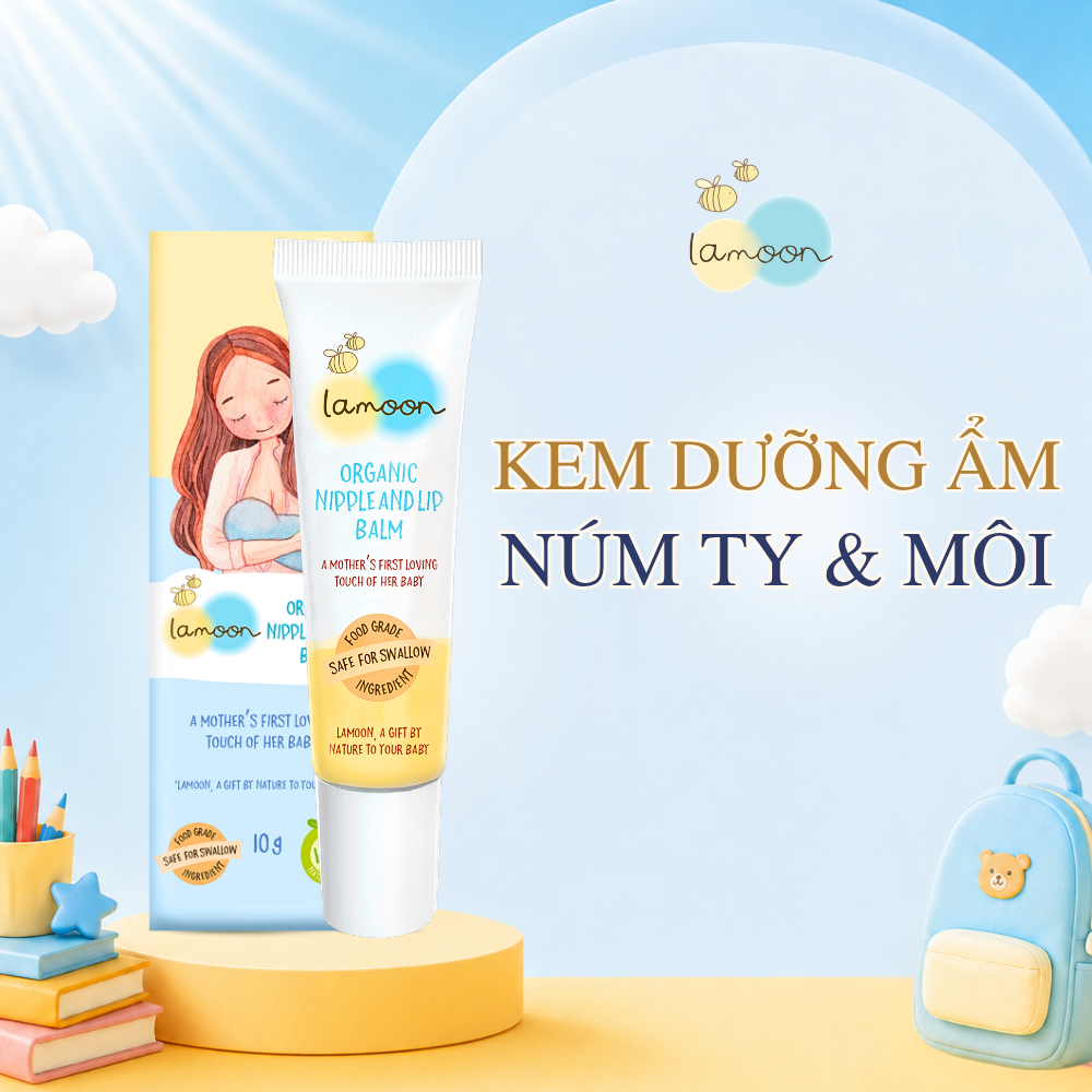 Kem dưỡng ẩm núm ty & môi
